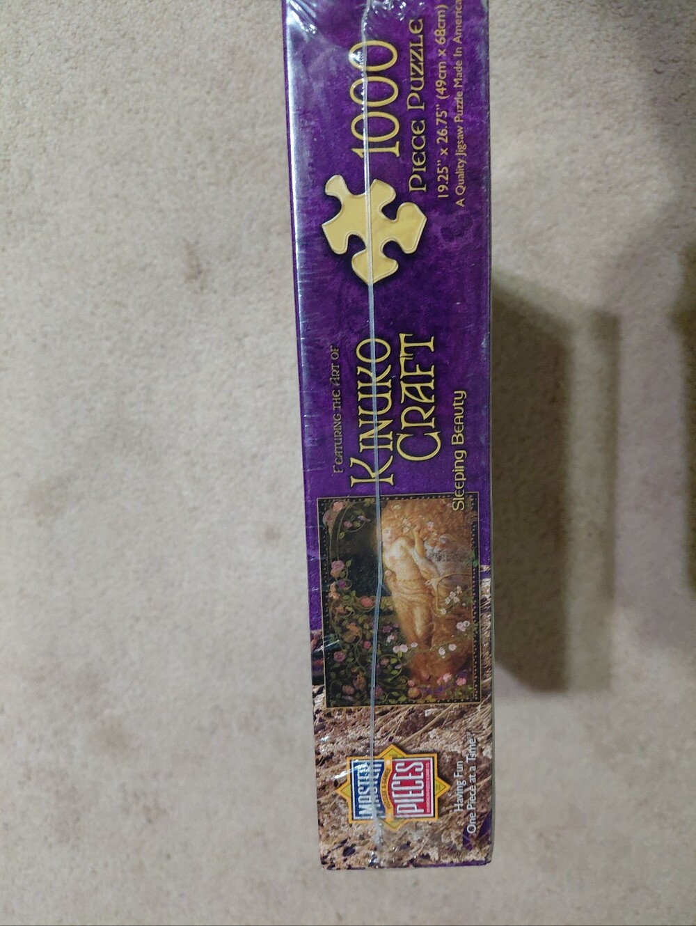 Sleeping Beauty 1000-Piece Jigsaw Puzzle - Purple Art Box - Picture 2 of 3